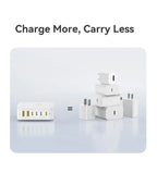 120W 6-in-1 GaN Desktop Fast Charger for Laptops and Phones