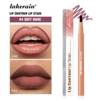Dual-Sided Long-Lasting Waterproof Lip Stain and Liner Pen