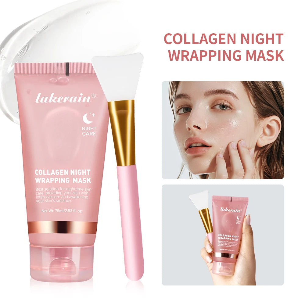 Collagen Peel-Off Night Wrapping Mask for Skin Hydration