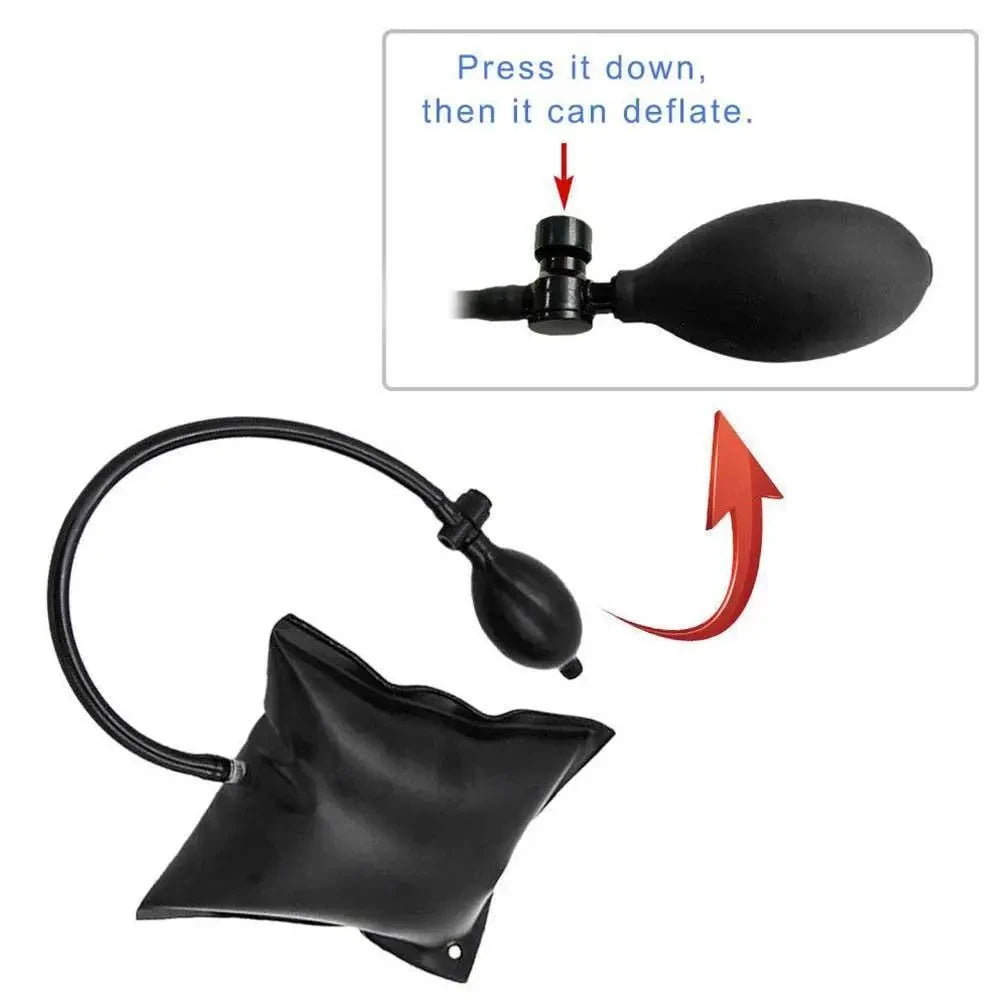 Inflatable Air Pump Wedge Alignment Tool for Doors and Windows