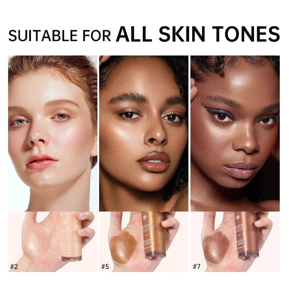 Liquid Glow Face Highlighter and Illuminating Filter - 4
