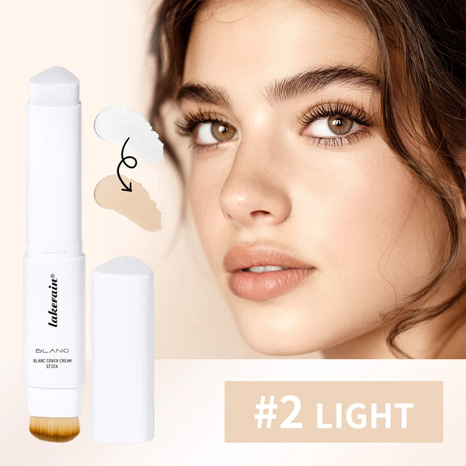 Color-Changing Foundation Stick with Built-in Brush