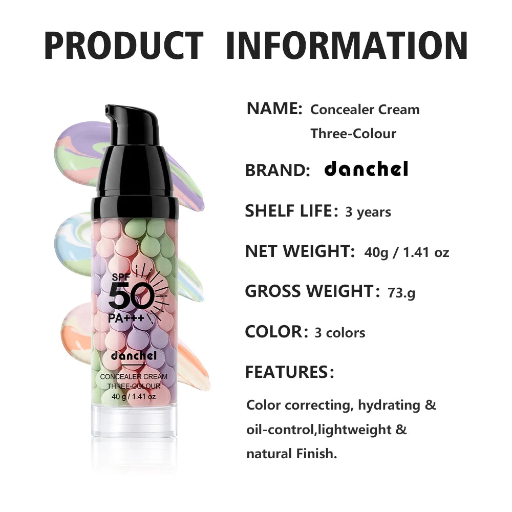 3-Color Correcting Makeup Primer with SPF 50 - 16