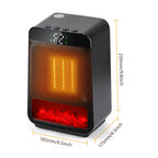 Portable Electric Ceramic Space Heater for Home and Office