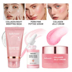 Collagen Face Skincare Set for Firming and Hydration