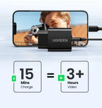 20W USB-C PD Fast Wall Charger for Smartphones and Tablets