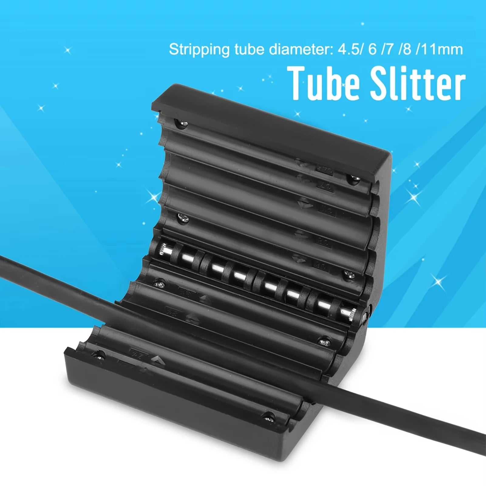 Fiber Optic Longitudinal Cable Jacket Slitter Tool - 10