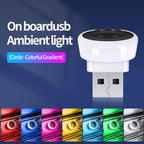 5V USB LED Mini Ambient Atmosphere Light for Car Home and Office