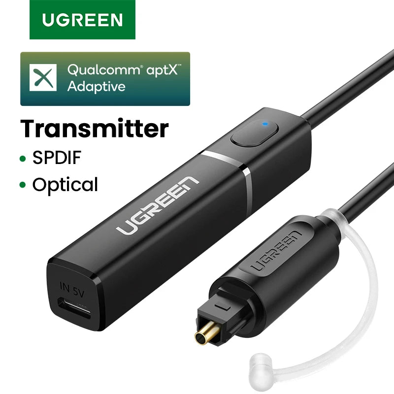 Bluetooth 5.4 Audio Transmitter for TV and PC