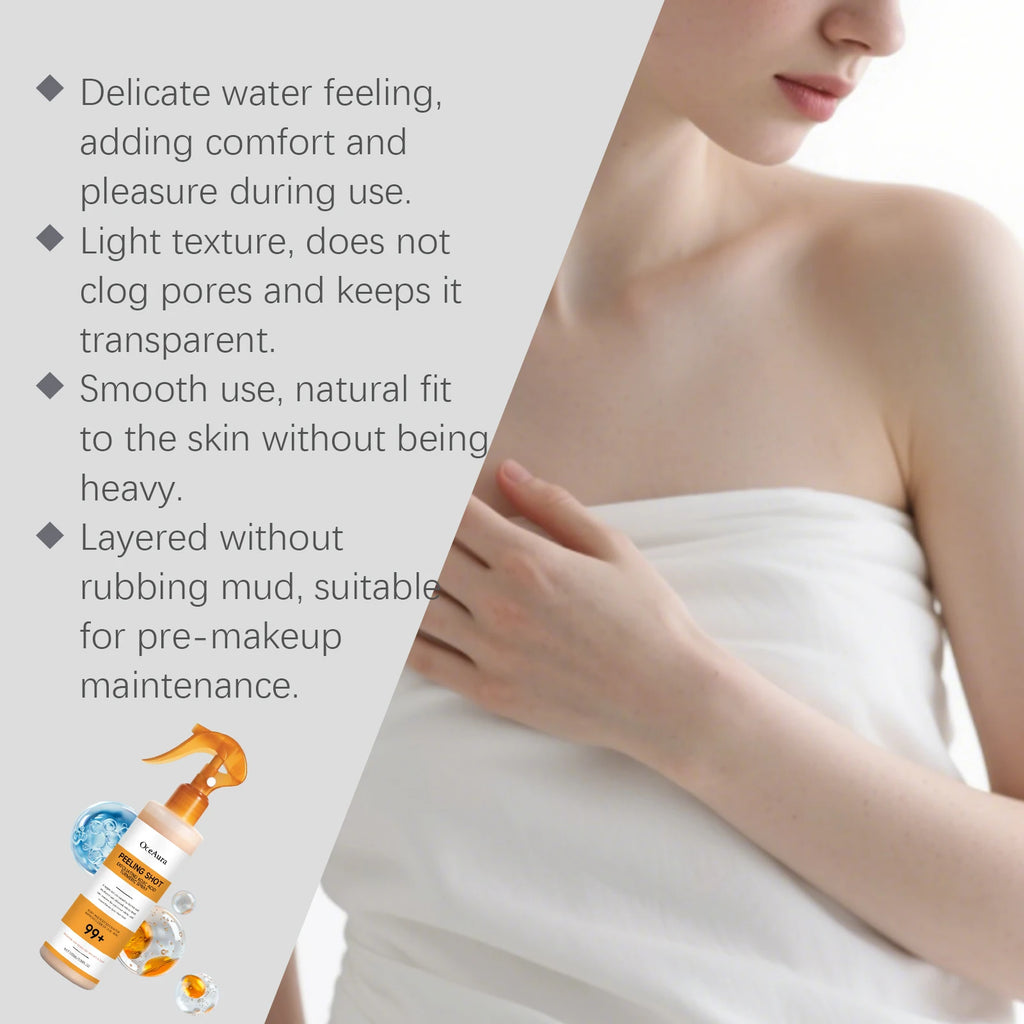Exfoliating Skin Brightening Spray for Body and Feet