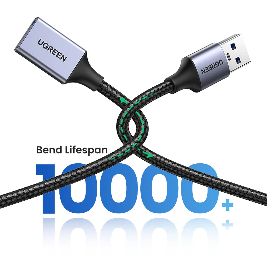 USB 3.0 Extension Cable Male to Female Data Extender Cord