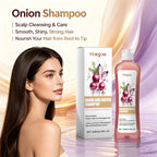 Onion and Biotin Shampoo for Hair Growth and Scalp Repair