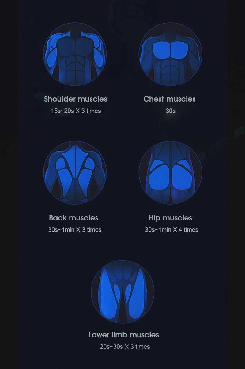 Electric Fascia Muscle Massage Tool for Deep Tissue Relaxation - 19