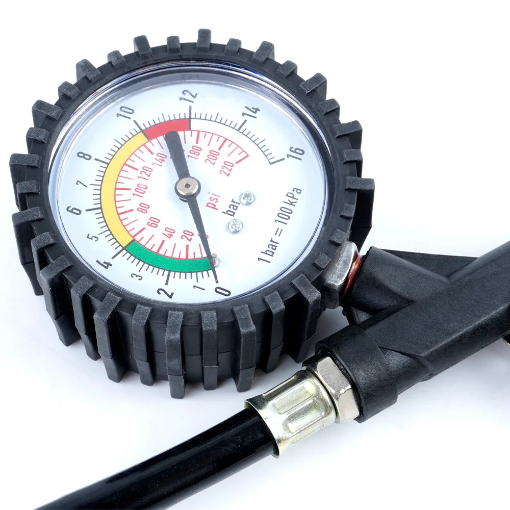 Multifunctional Tire Pressure Gauge and Inflator - 3
