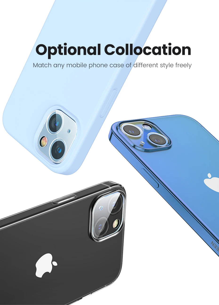 Tempered Glass Camera Lens Protector for iPhone 13-15 Series - 13