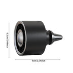 Portable 5V USB Car Air Vent Cooling Fan with 3 Gears and RGB Light