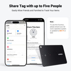 Slim Smart Bluetooth Tracker Card for Wallets and Luggage