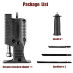 Electric Drill Reciprocating Saw Attachment Adapter