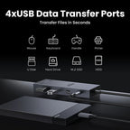 7-in-1 USB-C Hub with Dual 4K 60Hz HDMI and 100W PD Charging