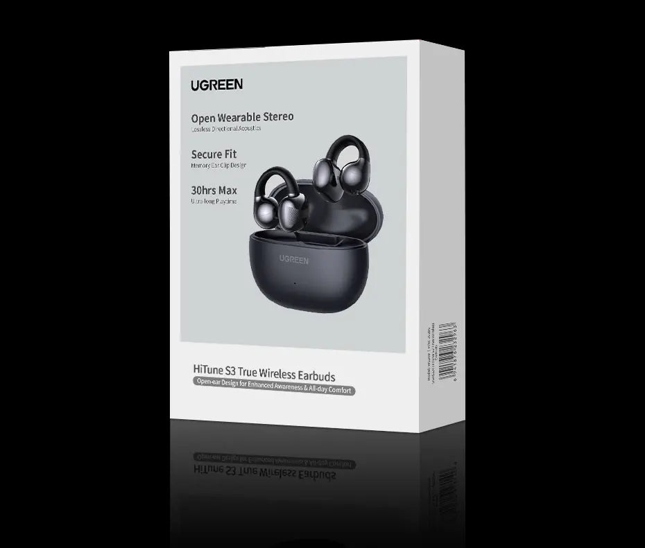 Open-Ear Bluetooth Clip-On Wireless Sports Earbuds - 28