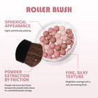 Spherical Powder Bead Blusher for Natural Shimmer Makeup