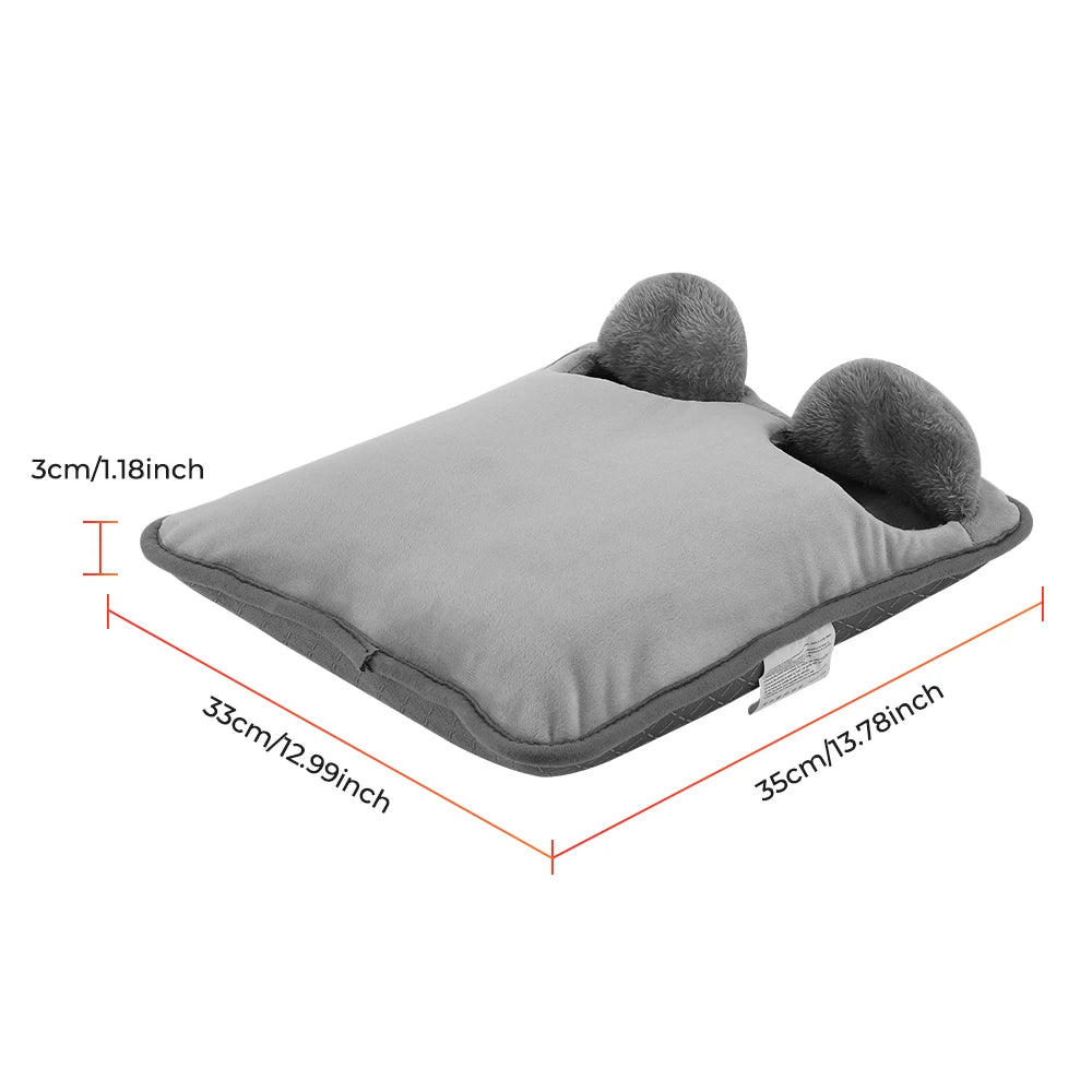 USB Heated Foot Warmer with Adjustable Settings