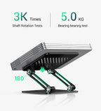 Adjustable Aluminum Tablet and Phone Stand