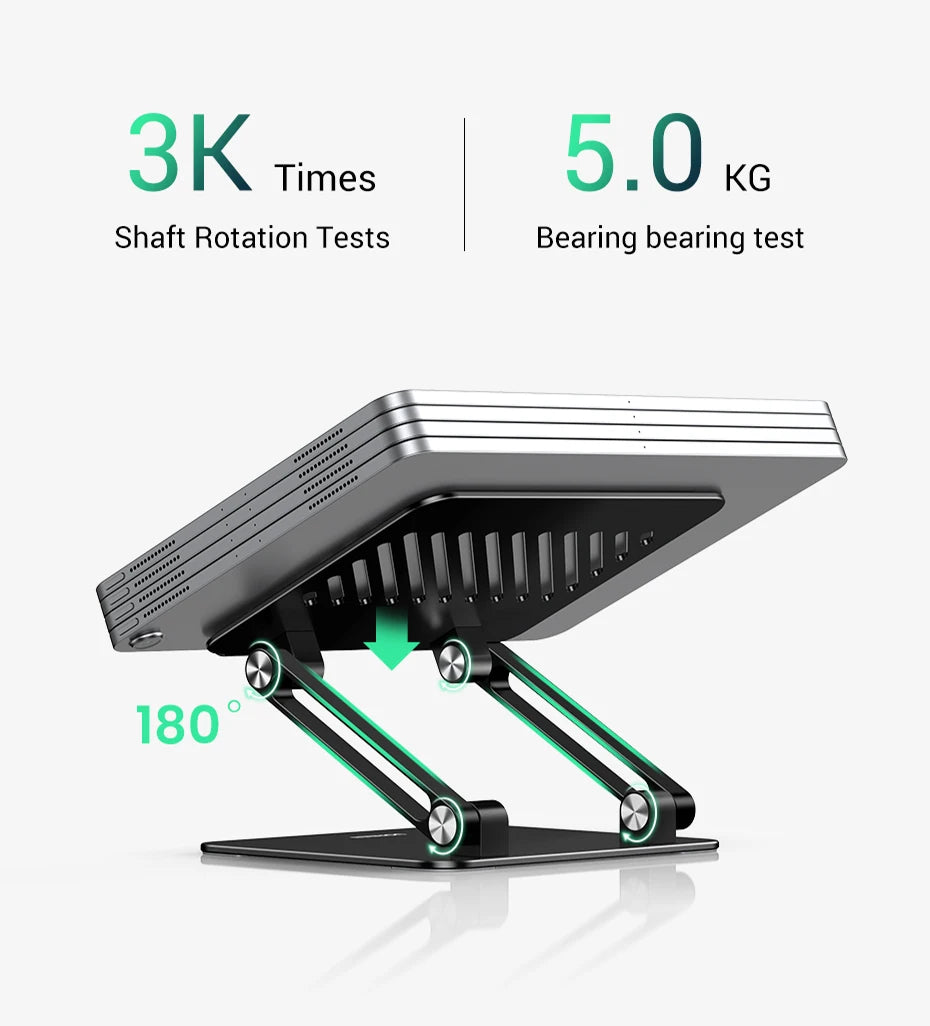 Adjustable Aluminum Tablet and Phone Stand