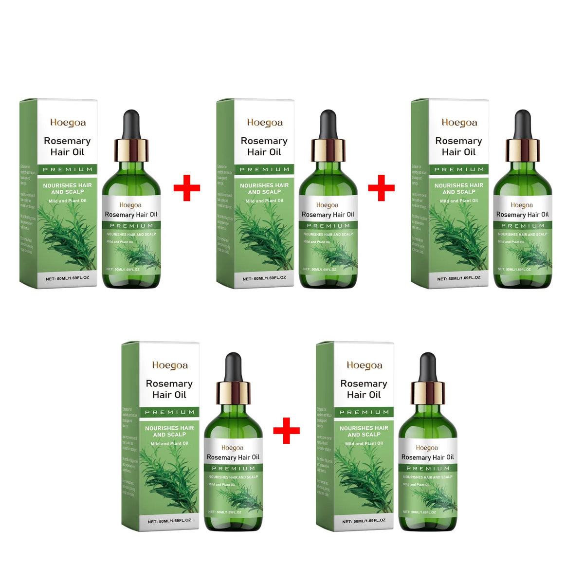Rosemary Hair Growth Oil for Thinning Hair and Scalp Treatment