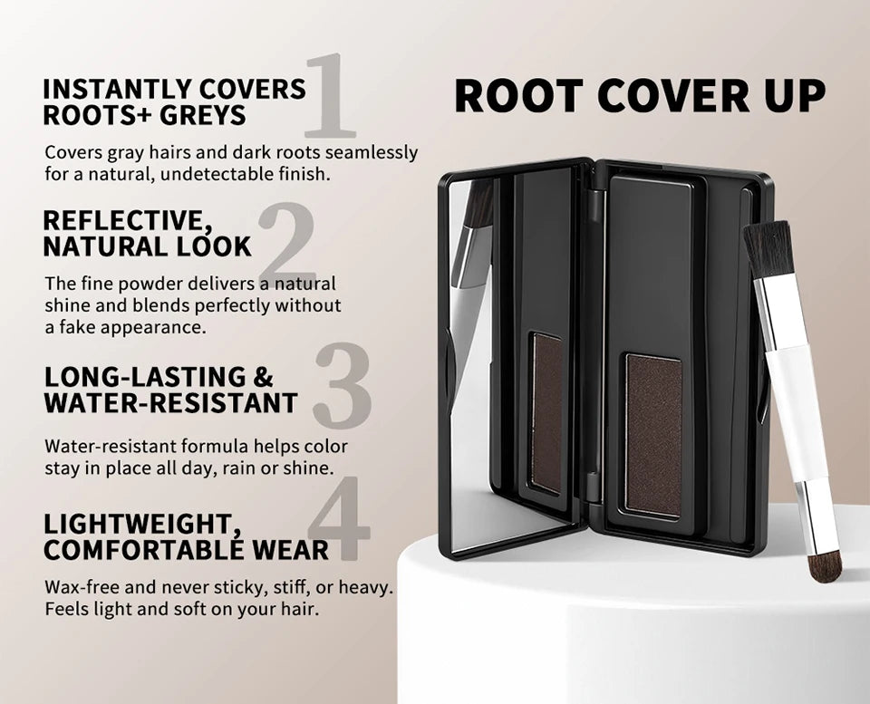 Waterproof Hairline and Root Concealer Powder Palette