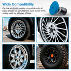 Tire Shine Applicator with Integrated Reservoir for Car Detailing