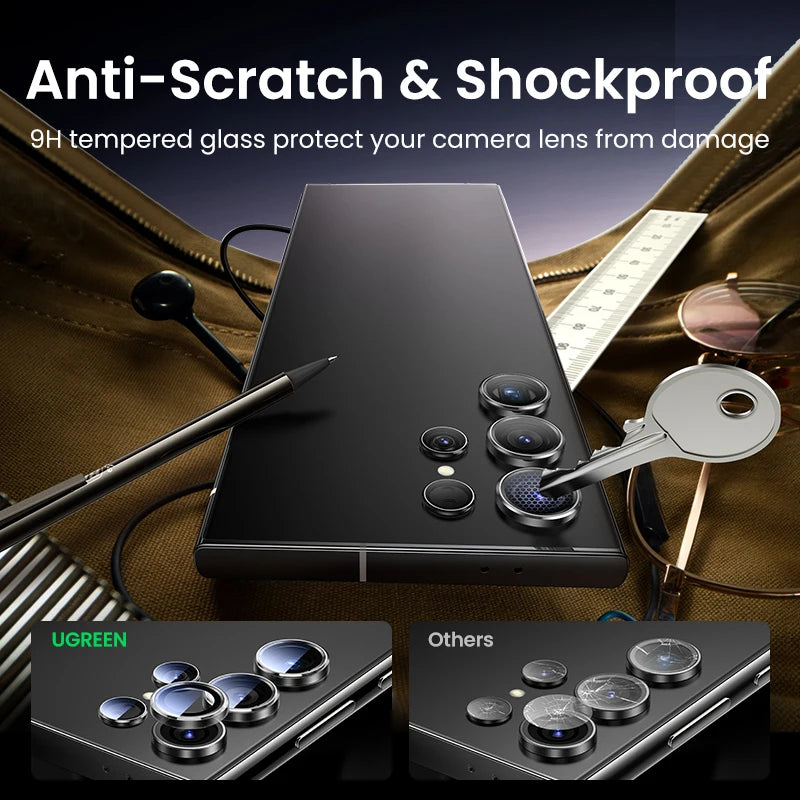 Tempered Glass Camera Lens Protector for Samsung Galaxy S24 Ultra - 3