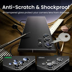Tempered Glass Camera Lens Protector for Samsung Galaxy S24 Ultra