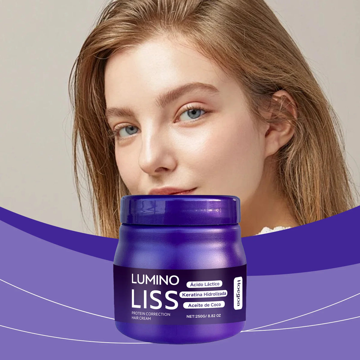 Protein Correction Hair Straightening and Smoothing Cream