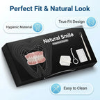 Comfort Fit Full Denture Set for Natural Smile