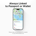 Smart Bluetooth Wallet Tracker for Apple Find My