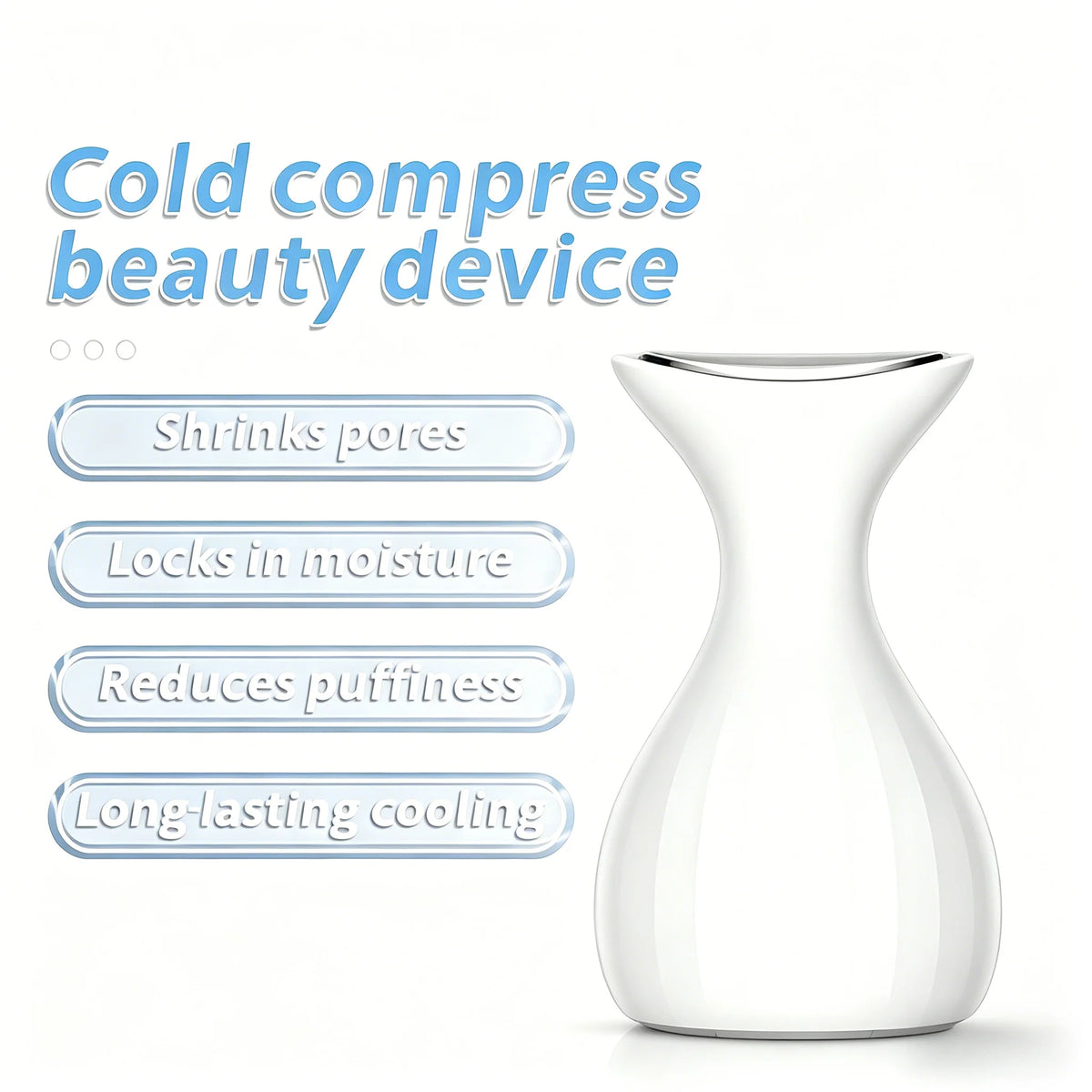 Handheld Facial Cold Compress Ice Massage Tool