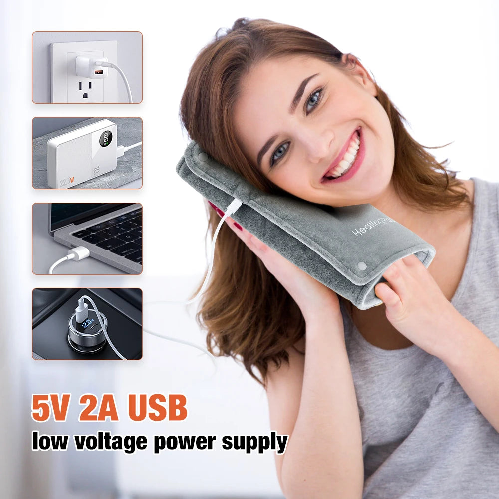 USB Heated Graphene Hand Warmer Pad