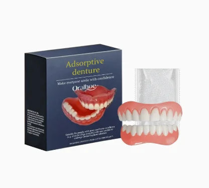 Comfort Fit Silicone Dentures for Natural Smile