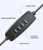 1.7m Extendable Aluminum Phone Tripod with Bluetooth Remote