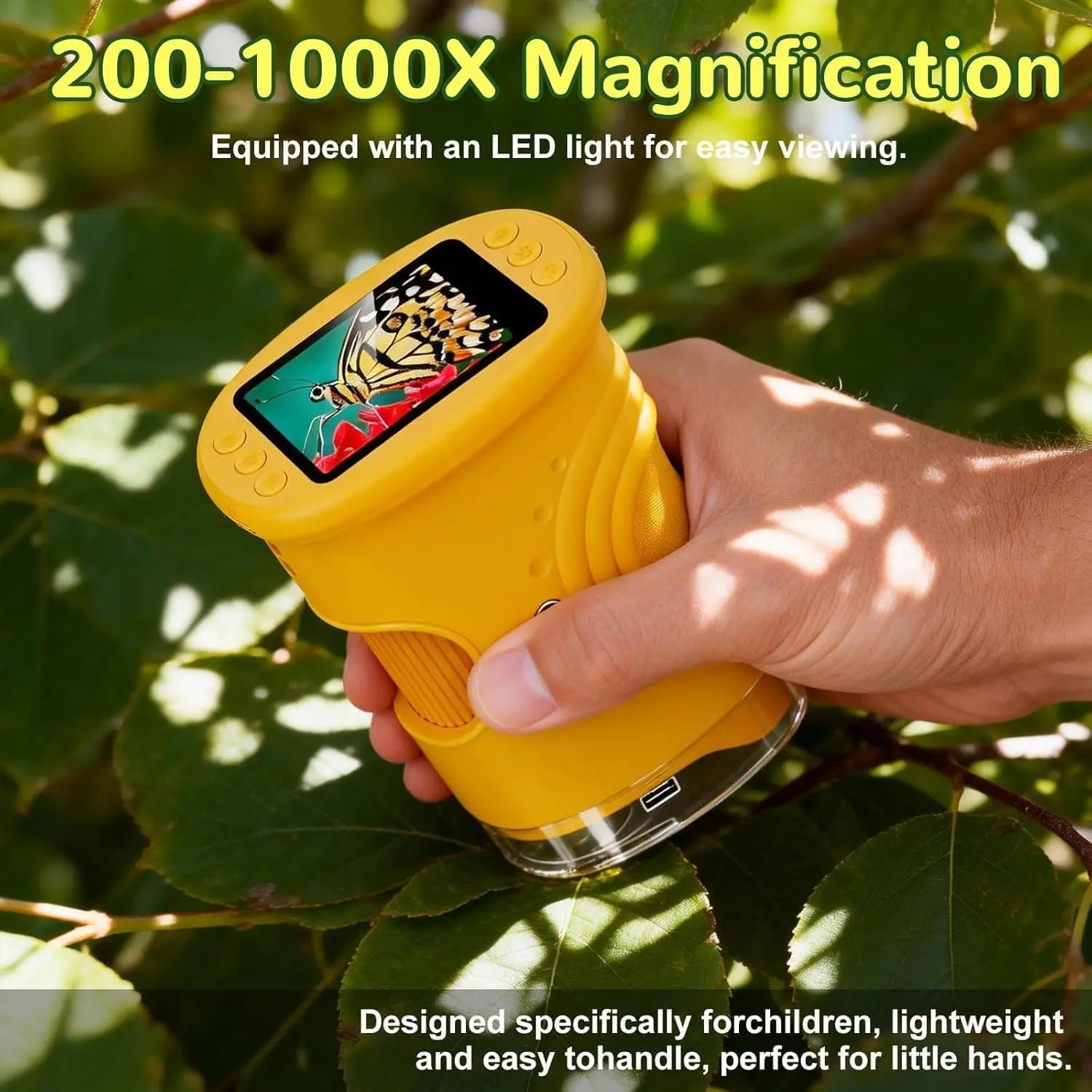Portable Digital Handheld Microscope for Kids - 2