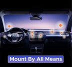 3-in-1 Magnetic Car Phone Mount for Dashboard and Air Vent