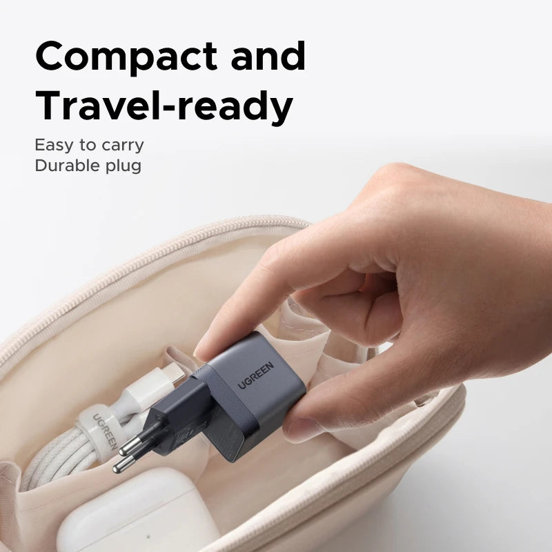 45W GaN USB-C Fast Charger for Smartphones and Tablets - 5