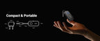 2-in-1 Bluetooth 5.2 Transmitter and Receiver for Airplane Travel