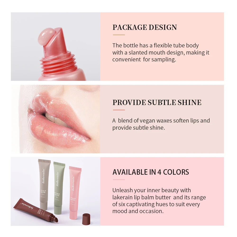 Hydrating Lip Butter Balm for Dry and Cracked Lips