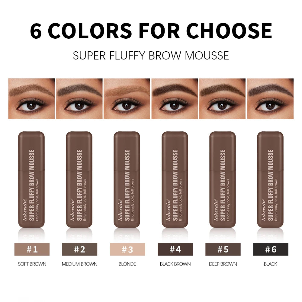 Waterproof Volumizing Eyebrow Mousse for Fluffy Brows