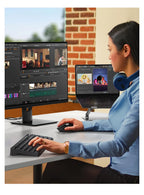 Ergonomic Wireless Bluetooth Mouse with Hyper-Fast Scroll