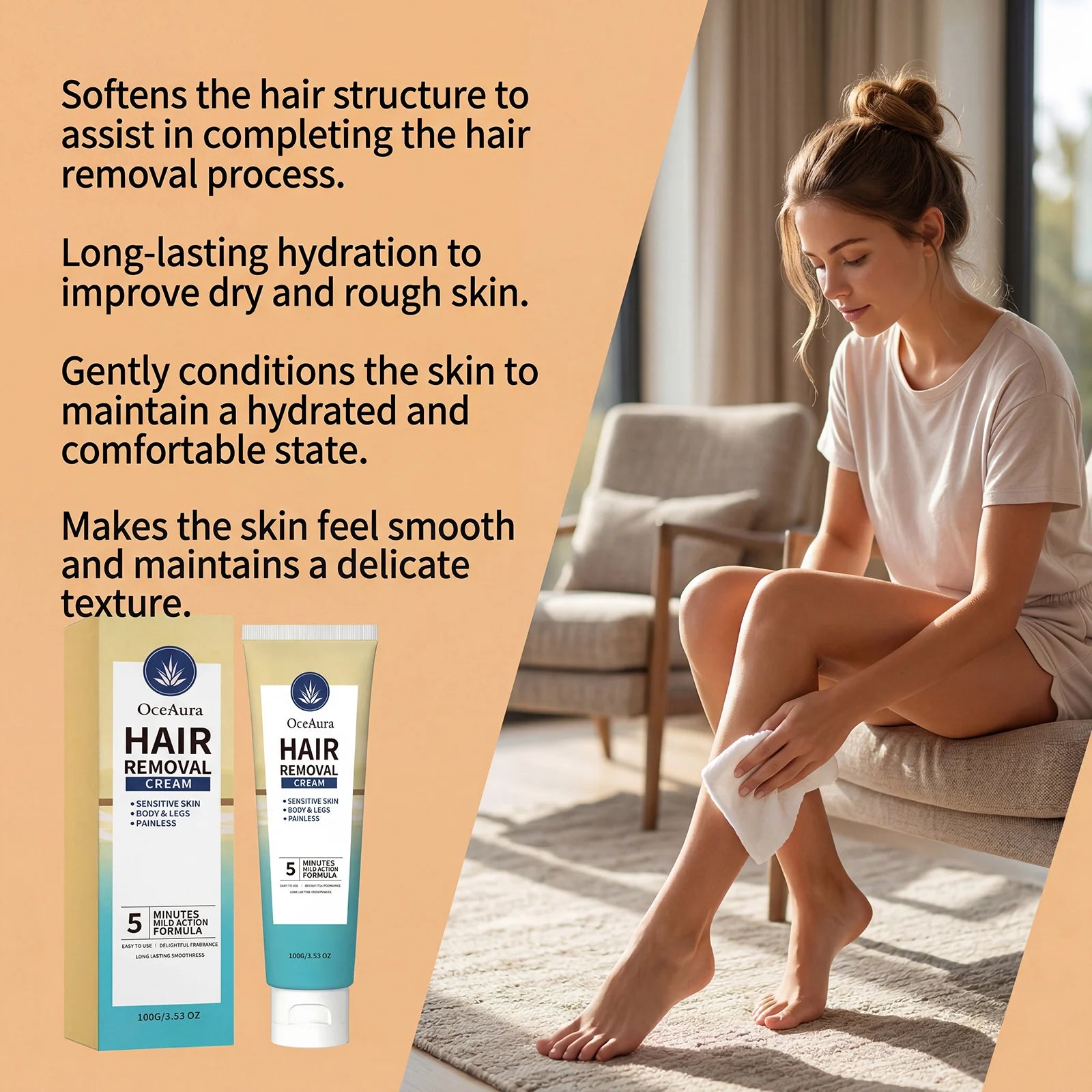 Painless Hair Removal Cream for Full Body - 11