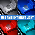 Mini USB LED Atmosphere Light 5V Car Interior and Laptop Lamp