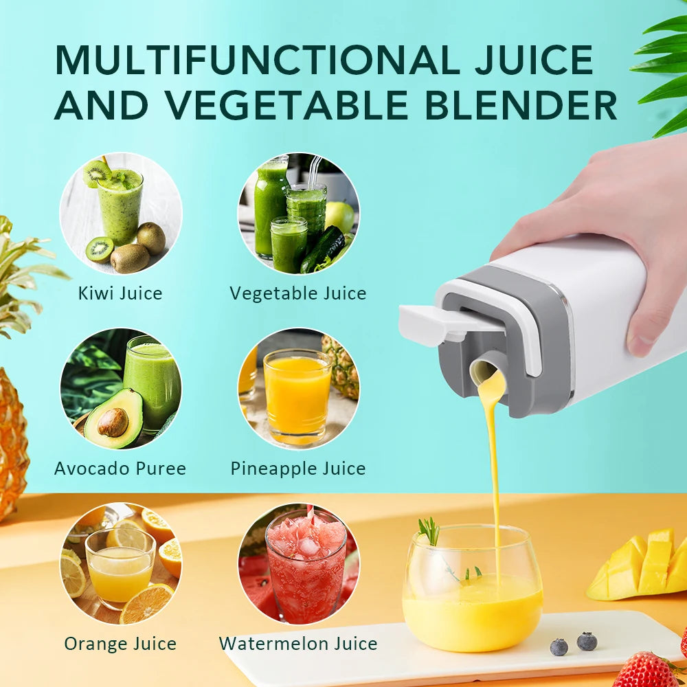 Portable Electric Juicing Cup with Digital Display - 2